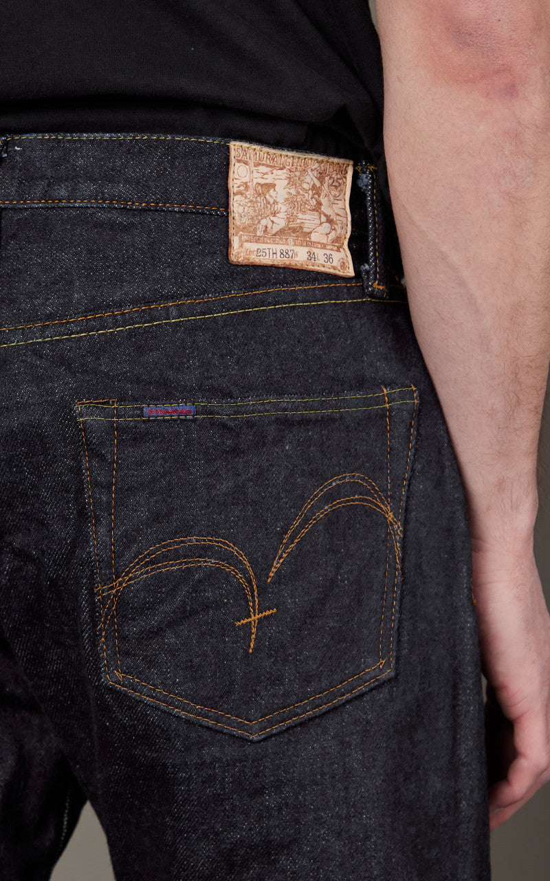 Samurai Jeans S510XX25OZGA-25TH Ganryujima Regular Straight Jeans Selvedge Indigo