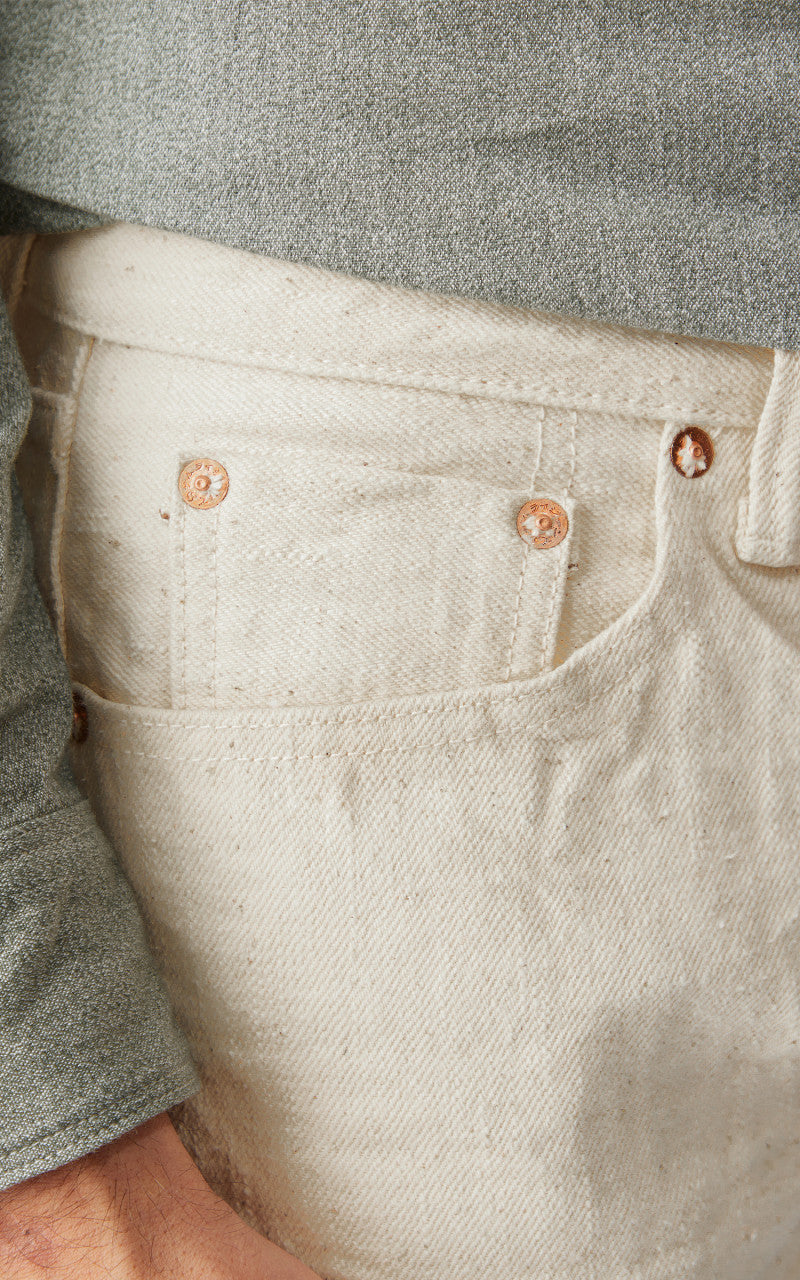 Samurai Jeans S710SC-KI Japanese Cotton Jeans Natural 18oz