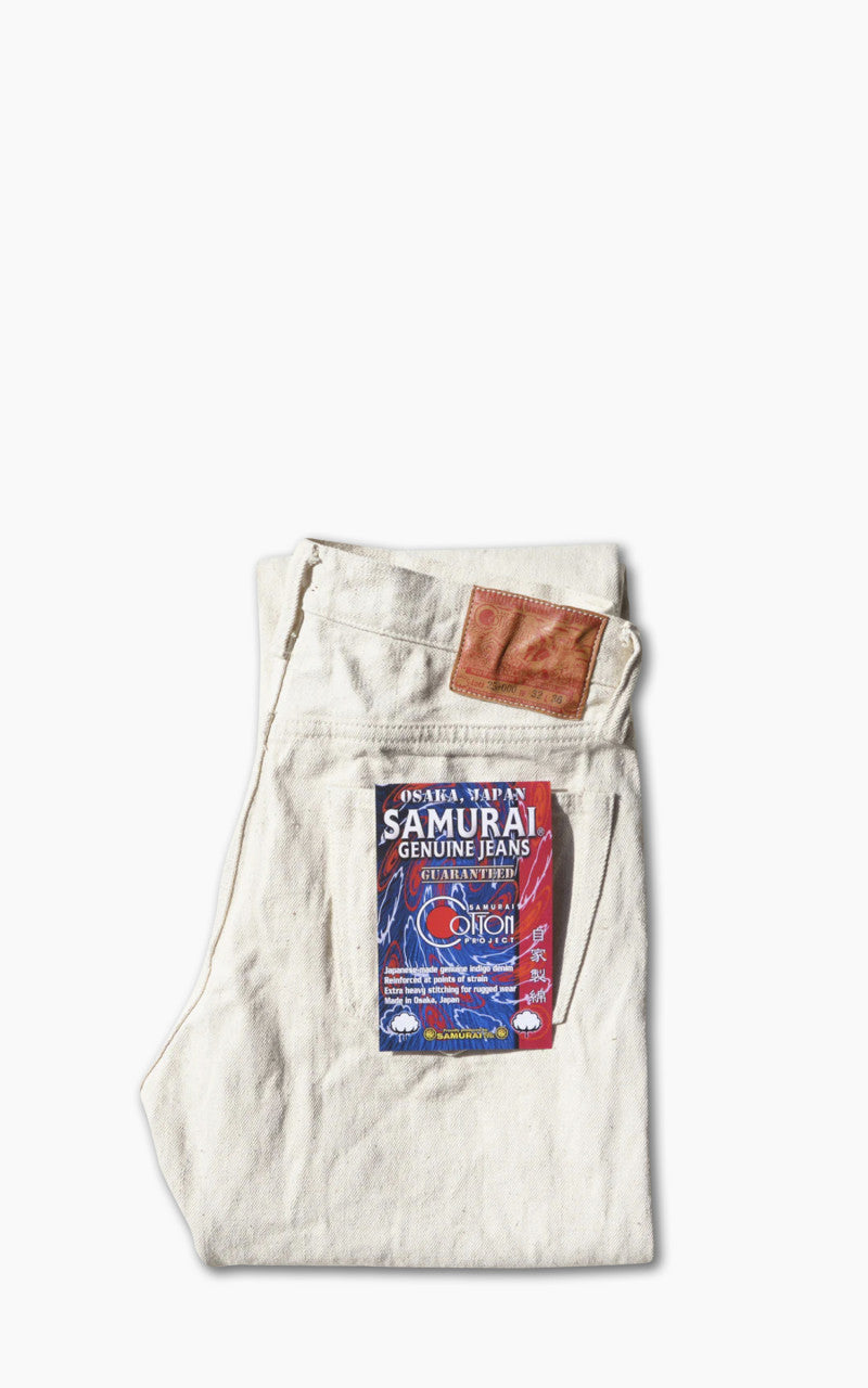 Samurai Jeans S710SC-KI Japanese Cotton Jeans Natural 18oz
