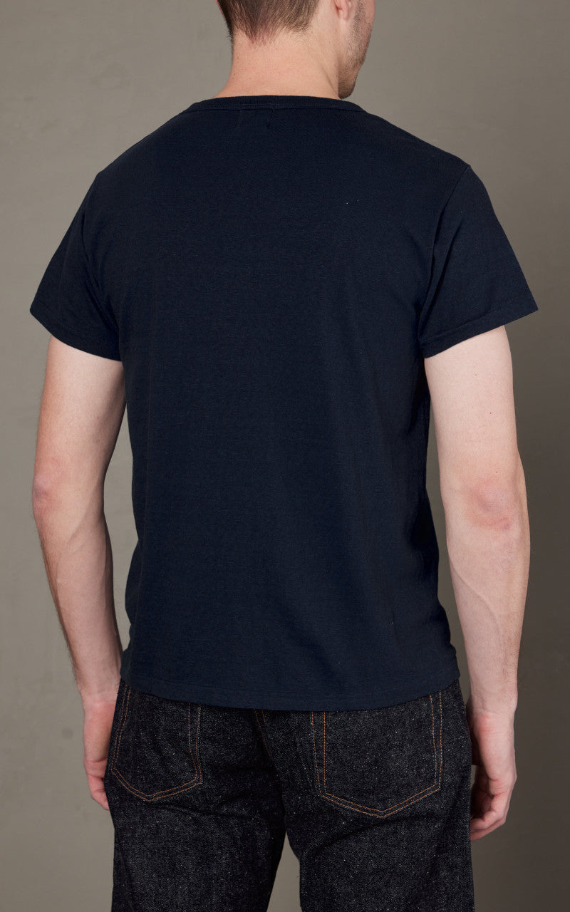 Samurai Jeans SJ2PST-Crew Plain Crew Neck 2-Pack T-Shirt Navy