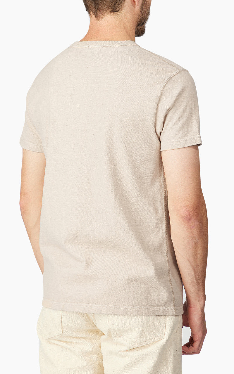 Samurai Jeans SJST-SC03 Japanese Cotton Made Pocket Tee Kuri Light