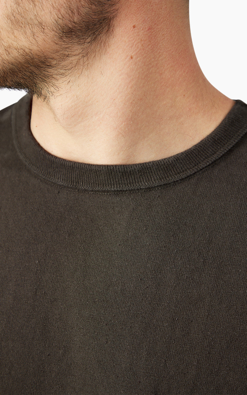 Samurai Jeans SJST-SC03 Japanese Cotton Made Pocket Tee Kuromame