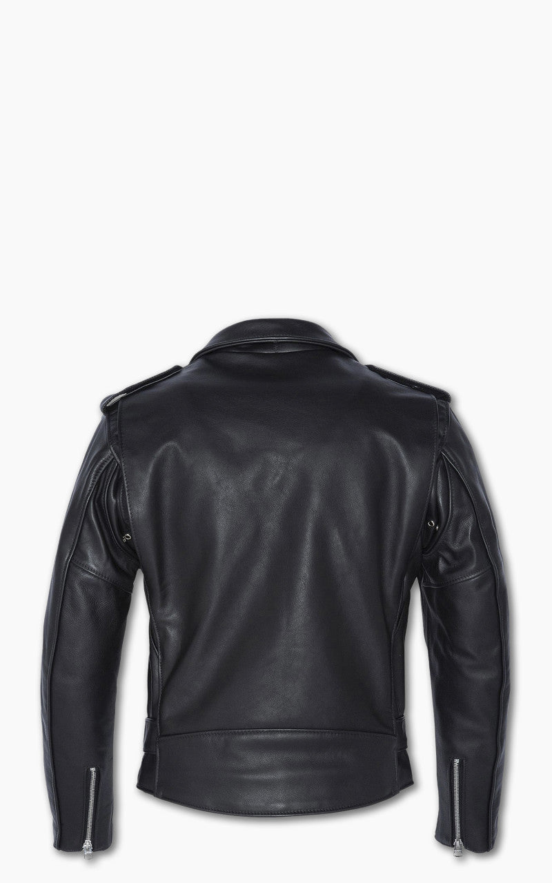 Schott NYC 613 One Star Perfecto Motorcycle Leather Jacket Black