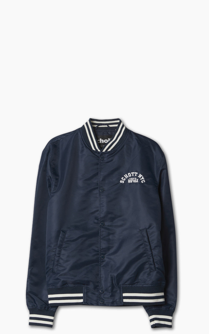 Schott N.Y.C. ジャケット Mサイズ ネイビー Schott NYC Princeton1 Varsity Jacket Midnight