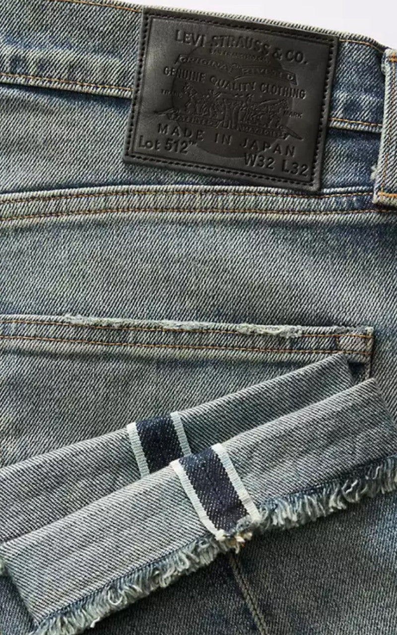 Levi's® 512™ Slim Taper Jeans "Made in Japan" Doodle