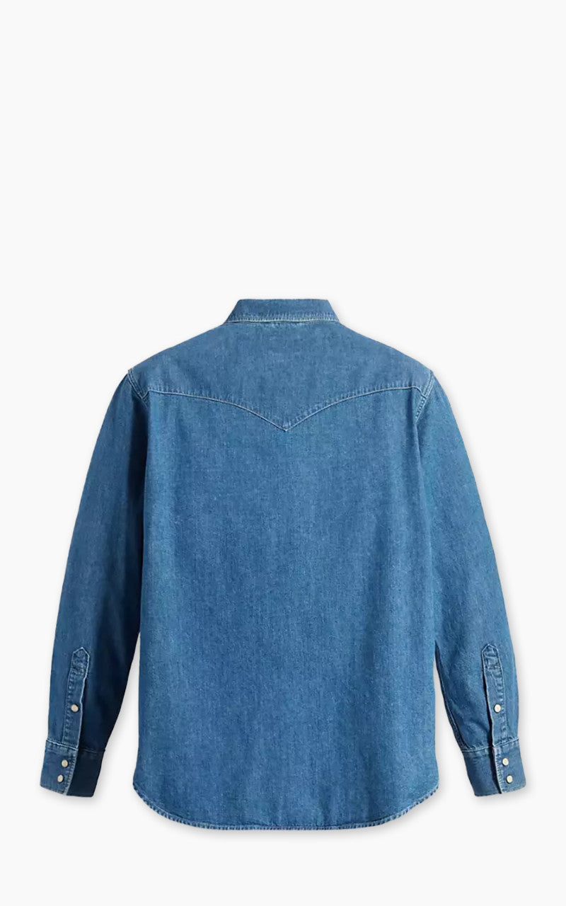 Levi's® '54 Longhorn Western Shirt Denim Yellowstone Stonewash