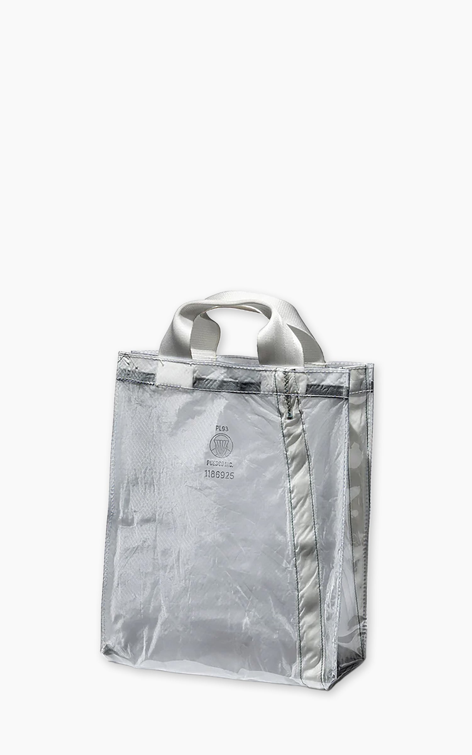 Puebco Covered Parachute Document Bag White