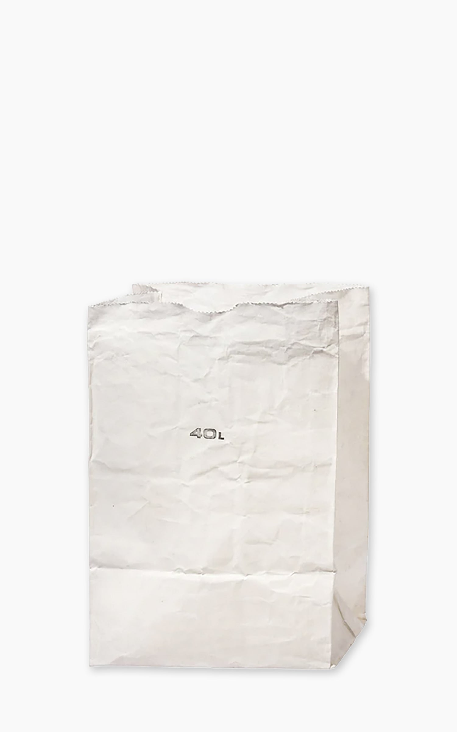 Puebco Grocery Bag Waxed Cotton 40L White