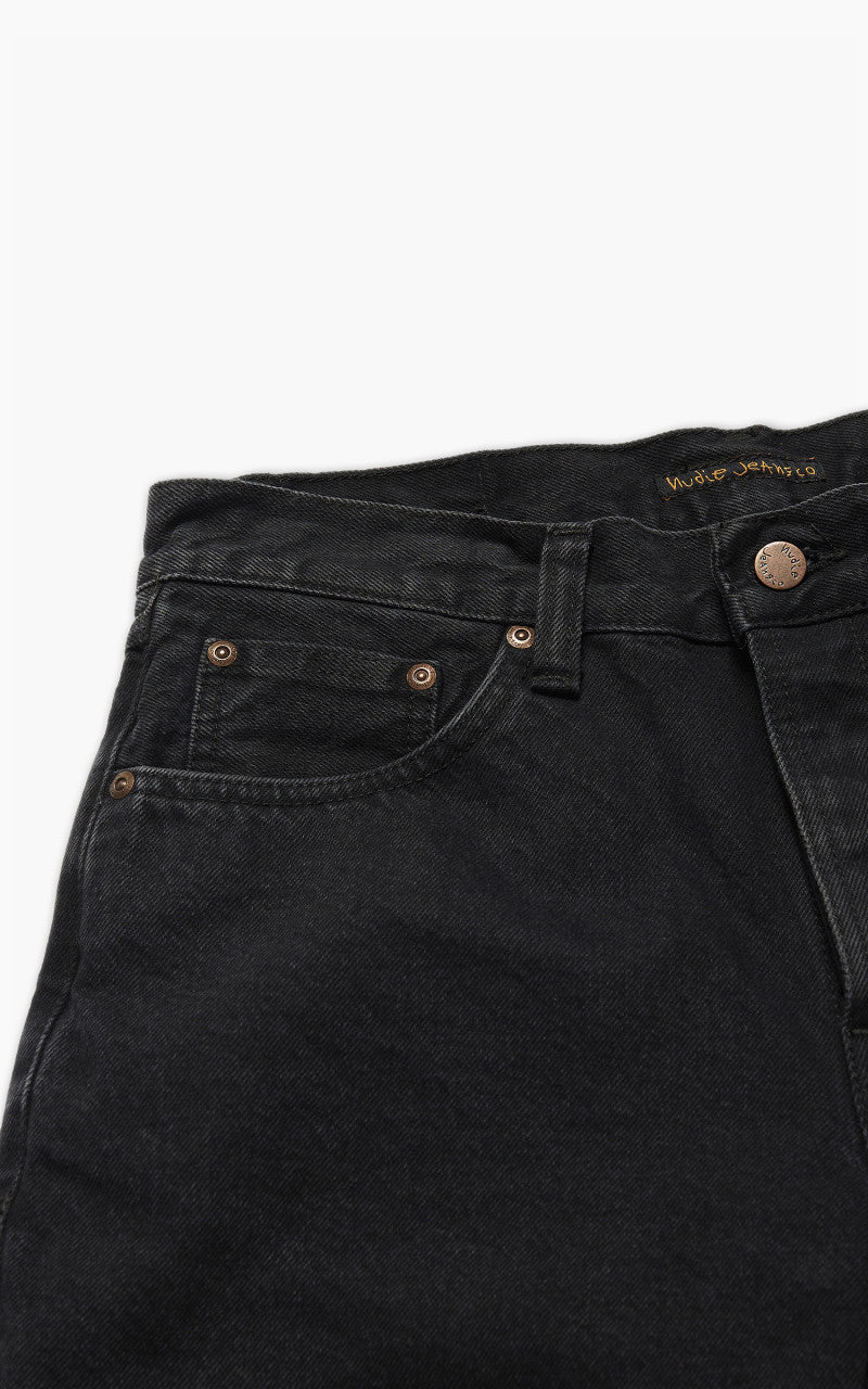 Nudie Jeans Seth Shorts Black Stone