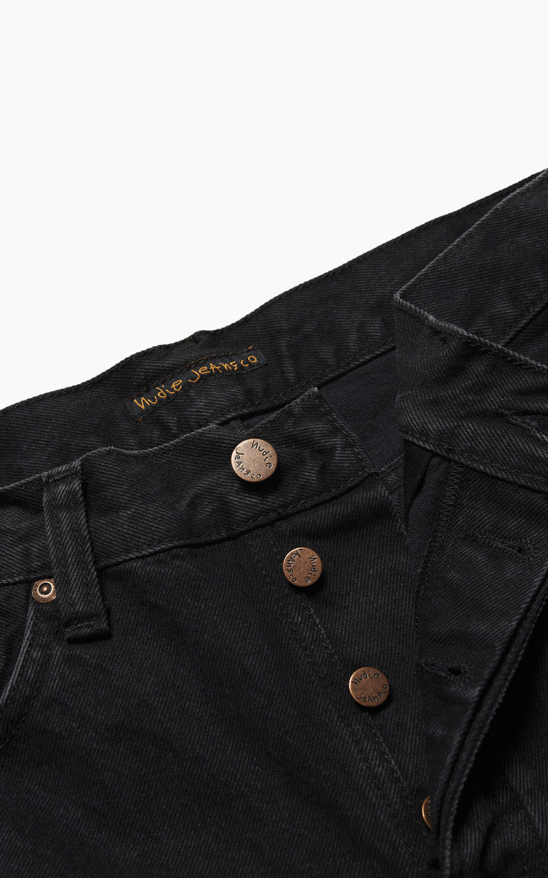 Nudie Jeans Seth Shorts Black Stone