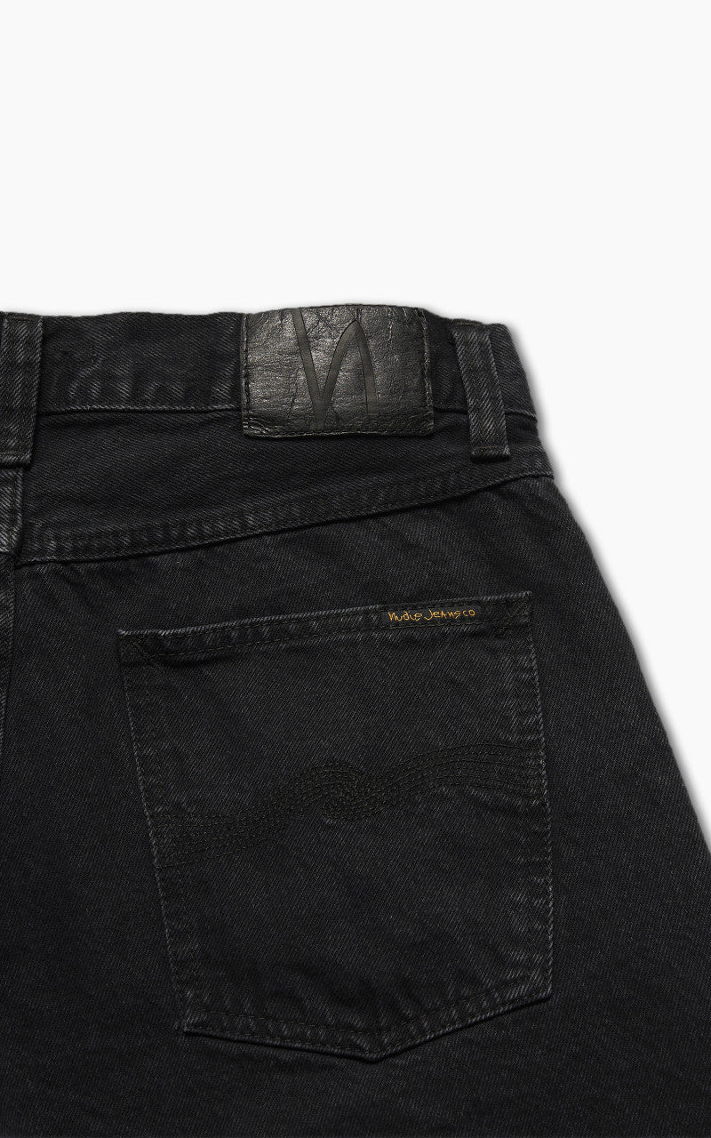 Nudie Jeans Seth Shorts Black Stone