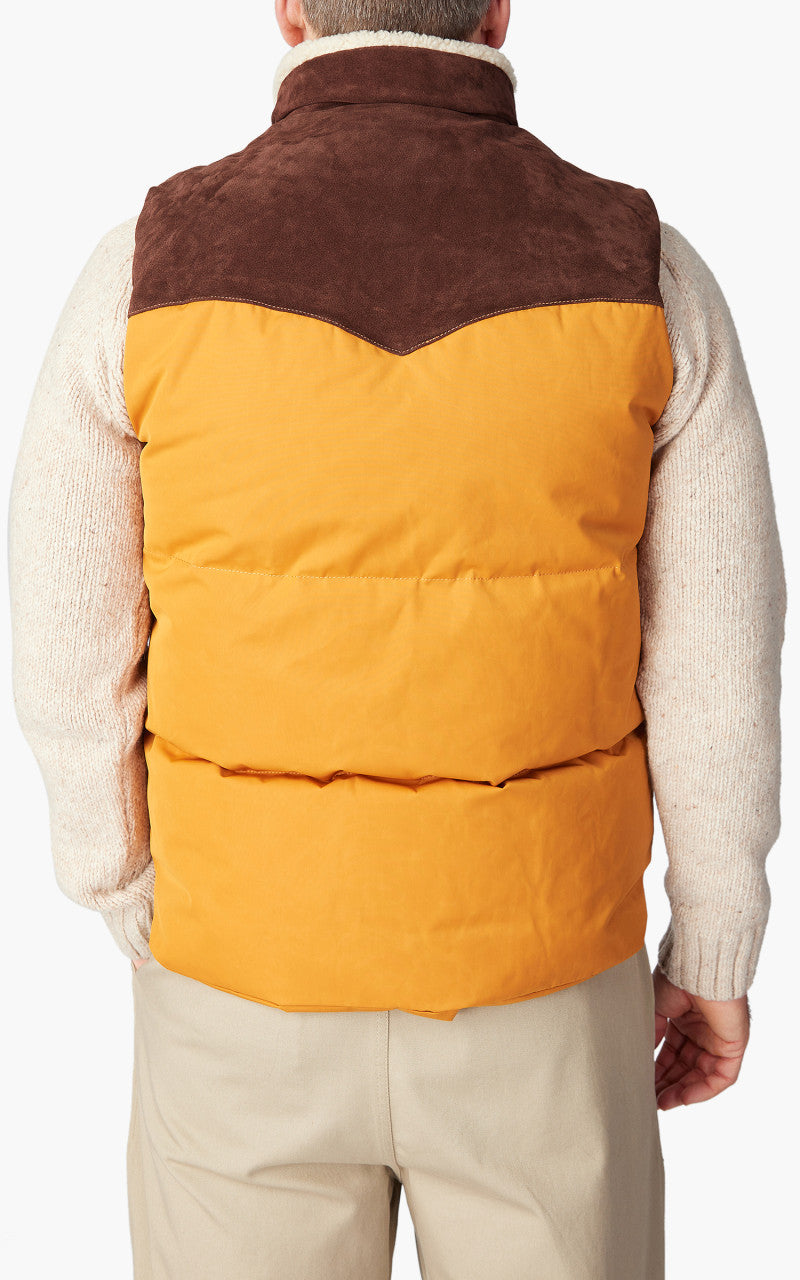 Shangri-La Heritage Bivacco Western Down Vest Yellow