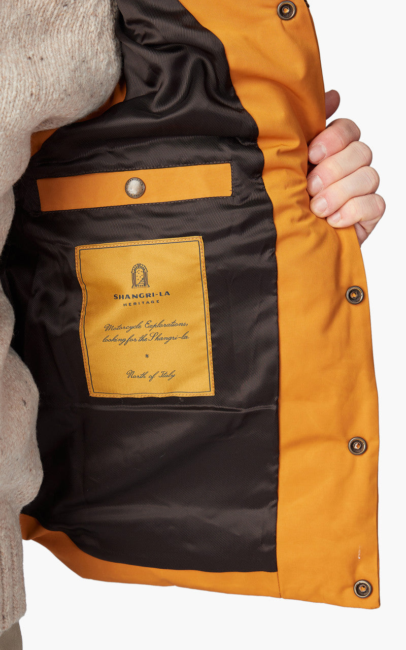 Shangri-La Heritage Bivacco Western Down Vest Yellow