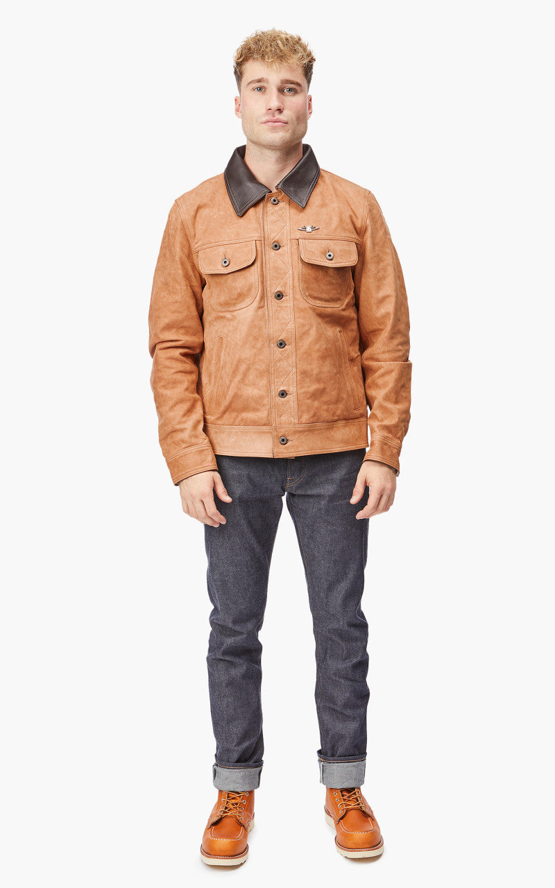 Shangri-La Heritage Terracotta Western Jacket Nubuck