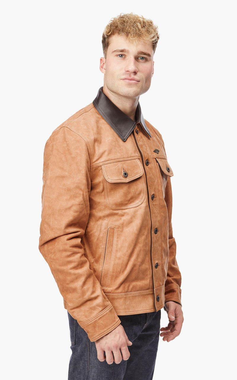 Shangri-La Heritage Terracotta Western Jacket Nubuck