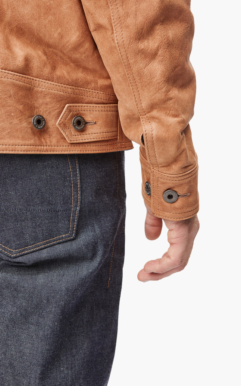 Shangri-La Heritage Terracotta Western Jacket Nubuck