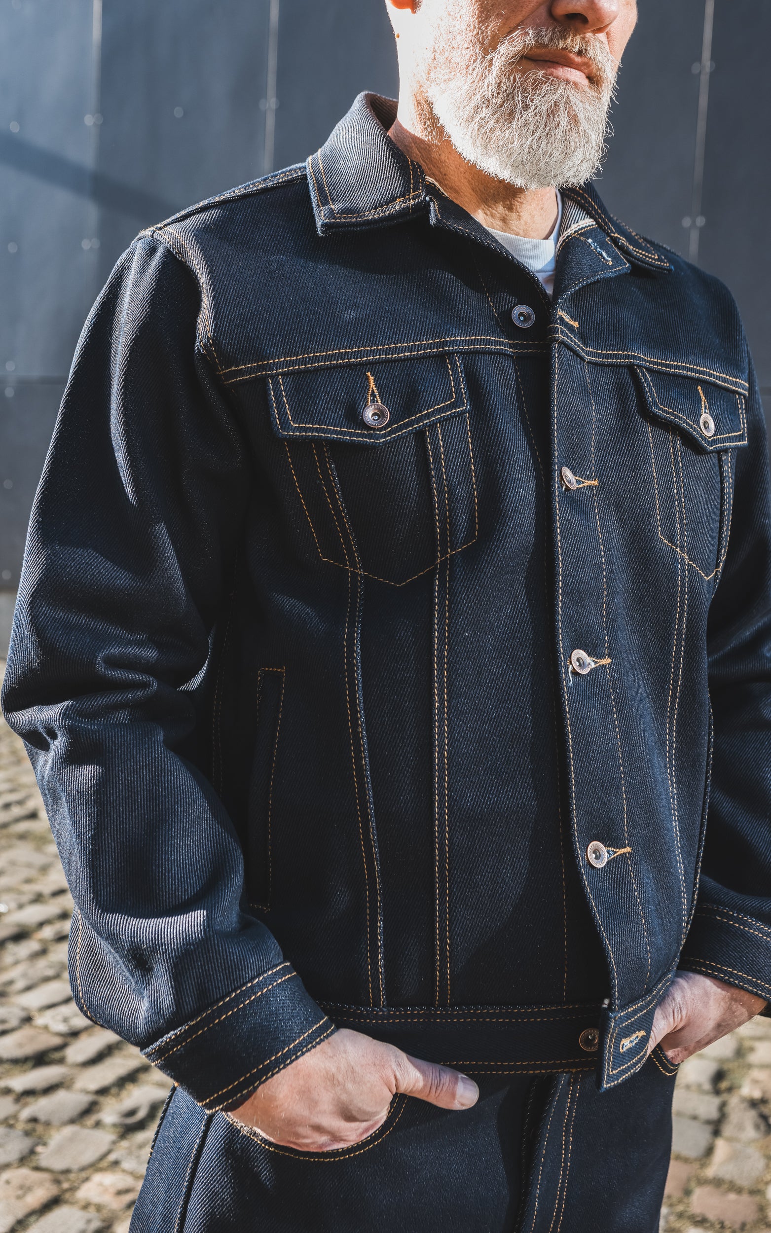 Sosobrothers Denim Jacket "TBOA" Heavyweight Selvedge Indigo 33oz