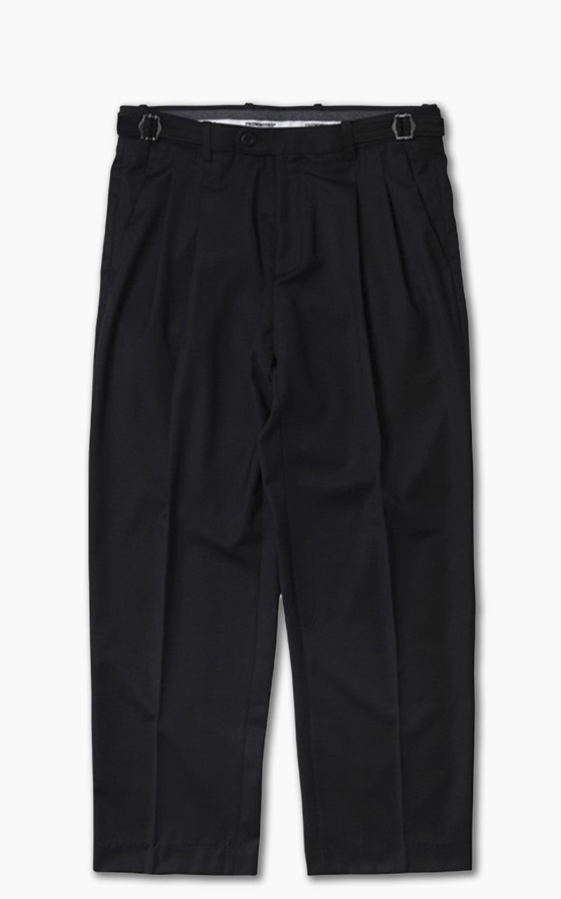 FrizmWORKS Side Adjust Two Tuck Slacks Black