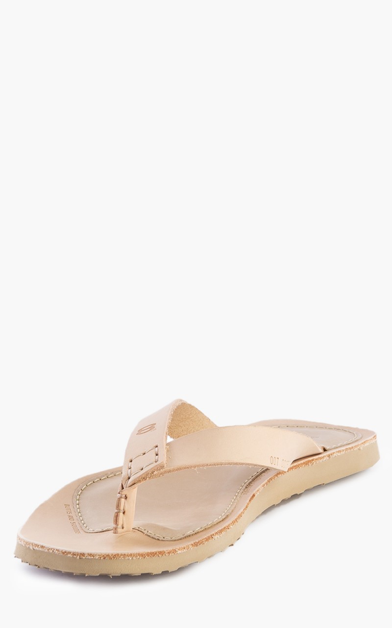 Butts and Shoulders The Sandals Natural Leather