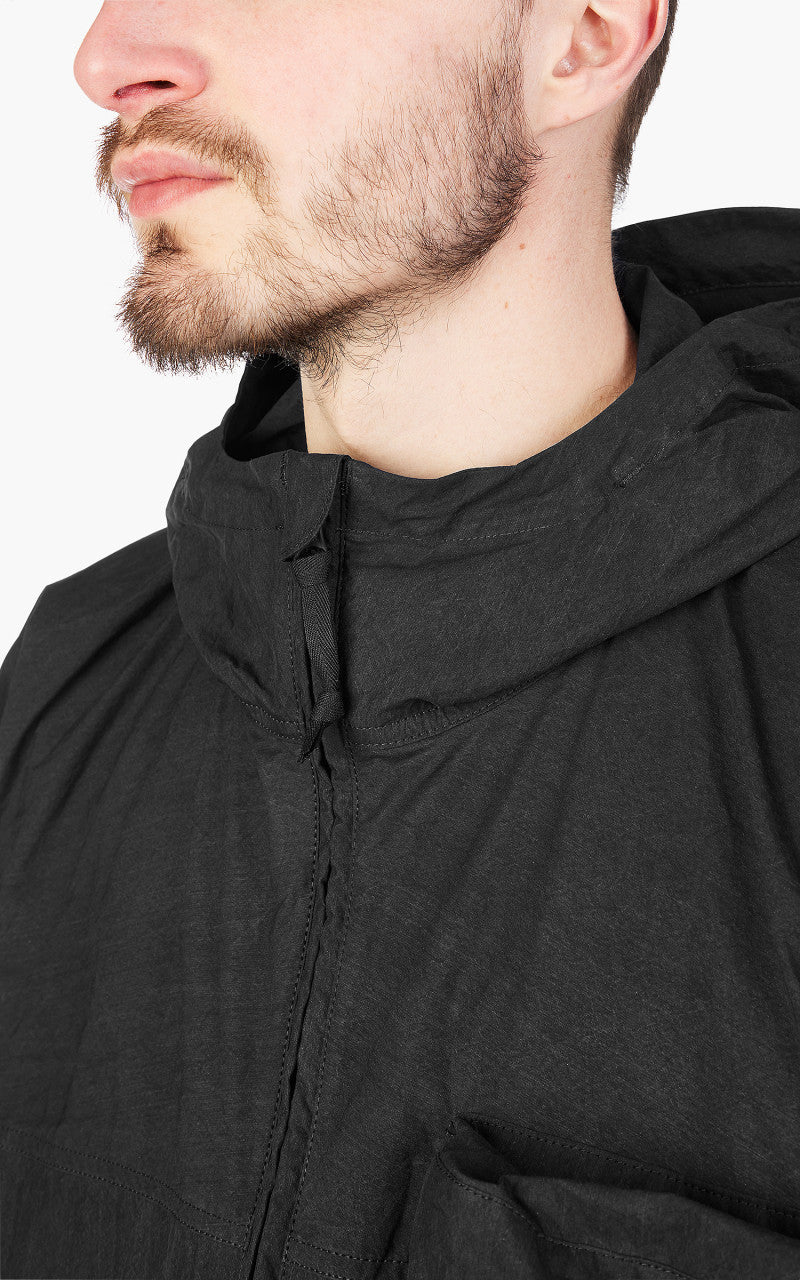 Snow Peak Indigo C/N Parka Black