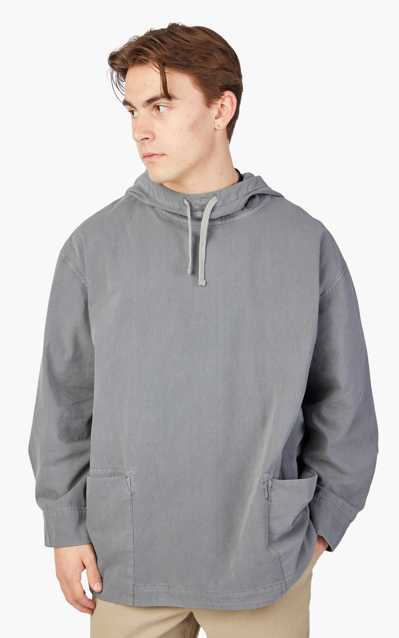 Snow Peak Natural-Dyed Recycled Cotton Parka Grey