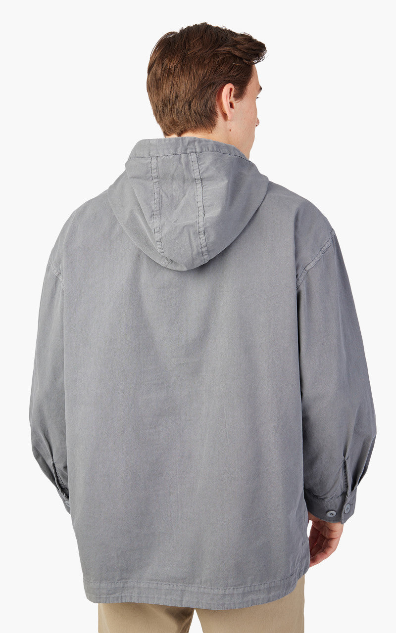 Snow Peak Natural-Dyed Recycled Cotton Parka Grey