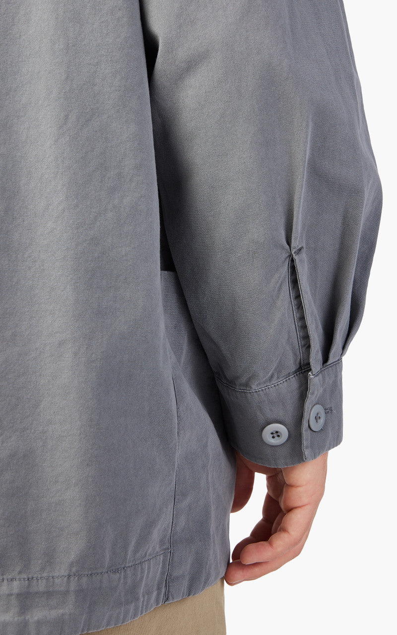 Snow Peak Natural-Dyed Recycled Cotton Parka Grey