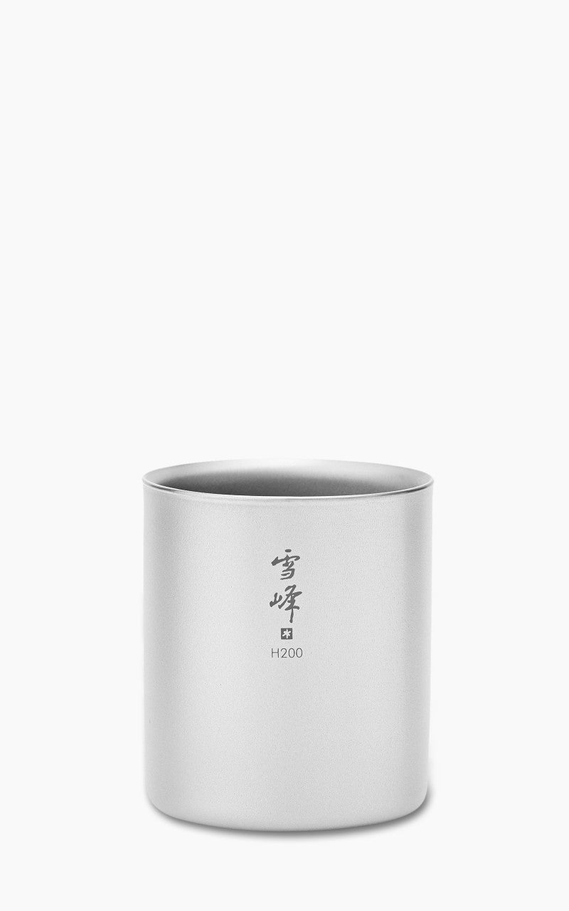 Snow Peak Titanium Double Wall H200 Stacking Mug