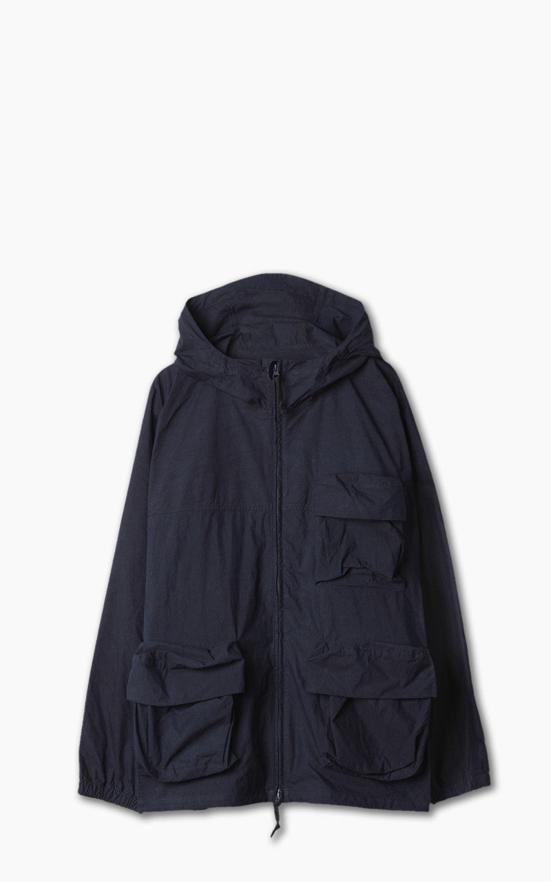 peak Indigo C/N Coat M Black モッズコート Snow Peak Men's Indigo C/N Parka Jacket in Black Snow Peak