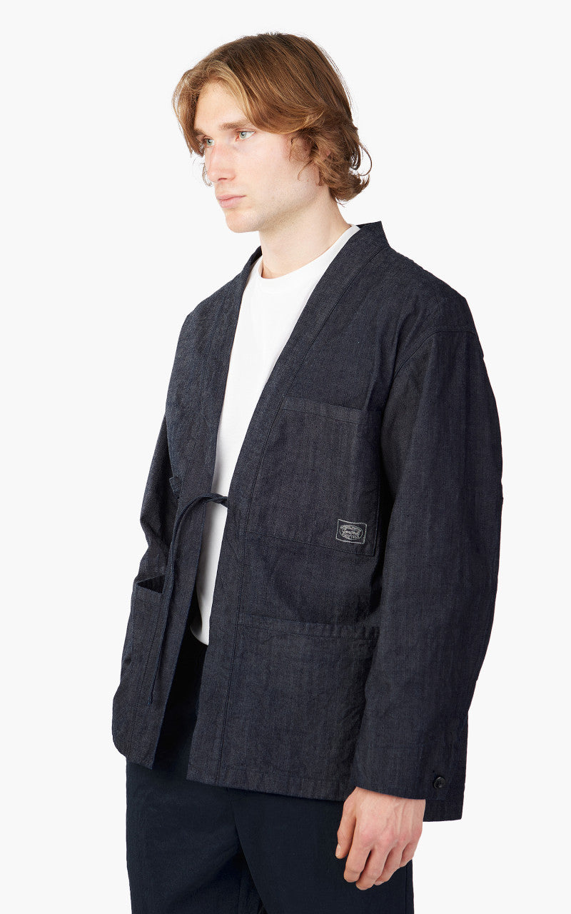 Snow Peak OG Canvas Noragi Jacket Indigo