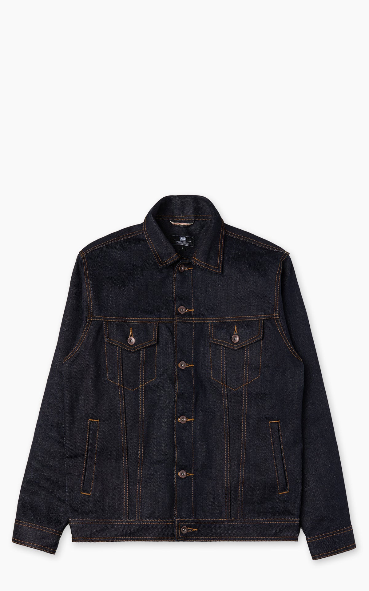 Sosobrothers Denim Jacket Heavyweight Ghost Selvedge Indigo 20oz