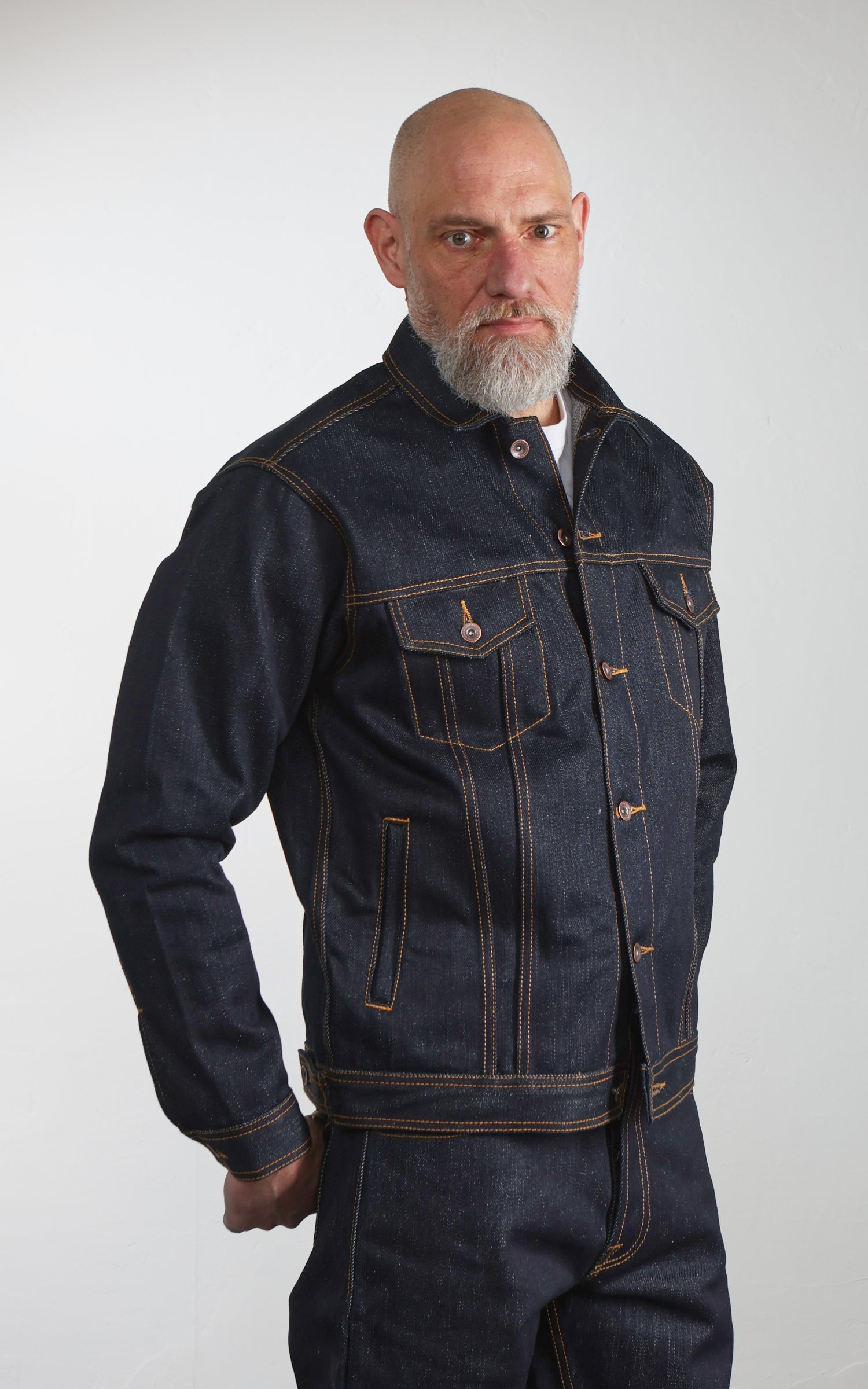 Sosobrothers Denim Jacket Heavyweight Ghost Selvedge Indigo 20oz
