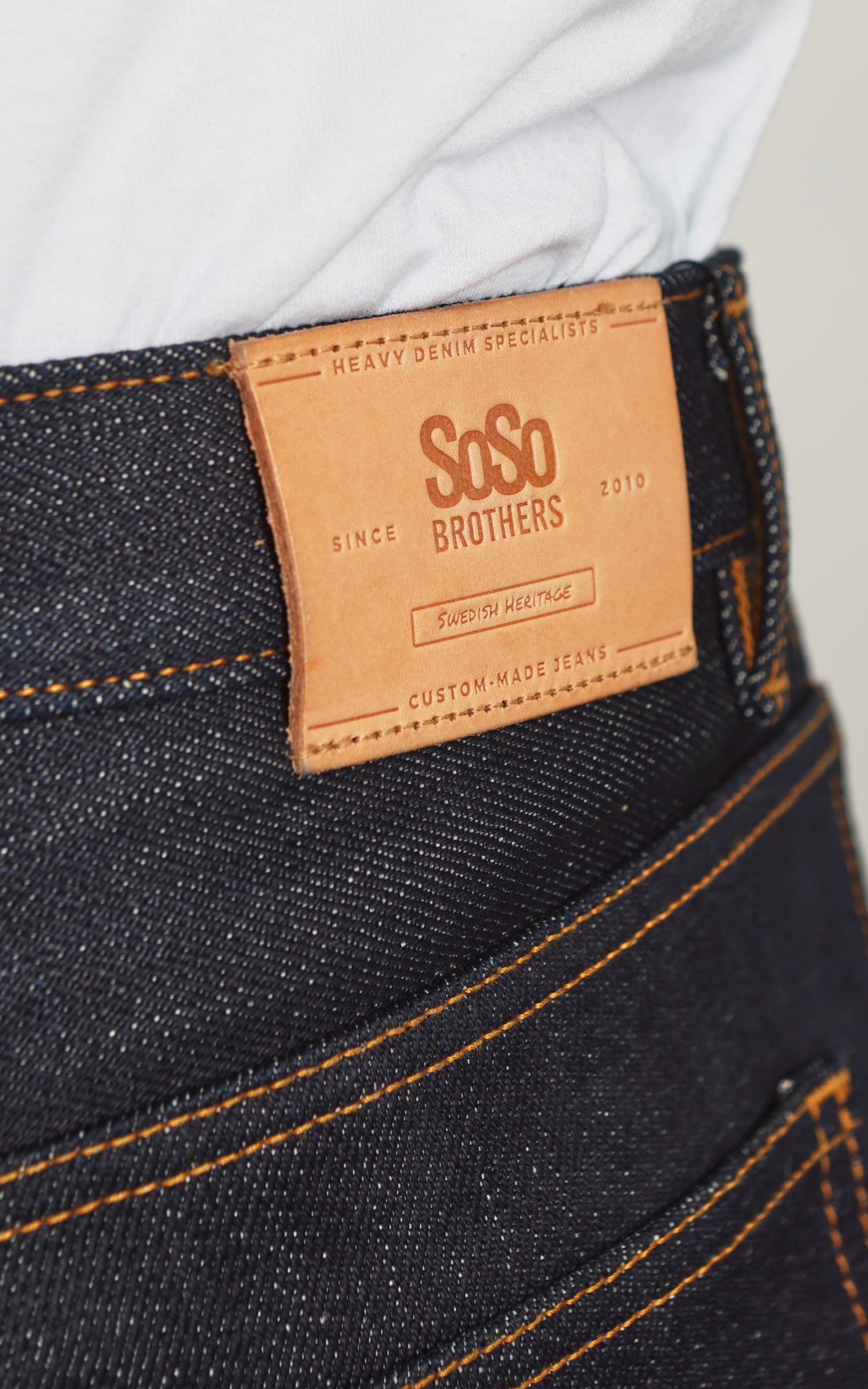Sosobrothers Regular Jeans Heavyweight Ghost Selvedge Indigo 20oz