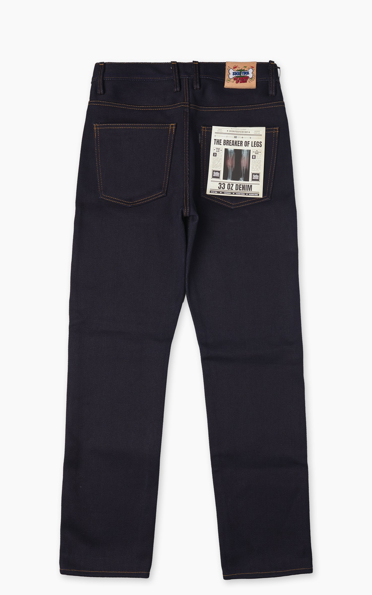 Sosobrothers Regular Jeans "TBOL" Heavyweight Selvedge LHT Indigo 33oz