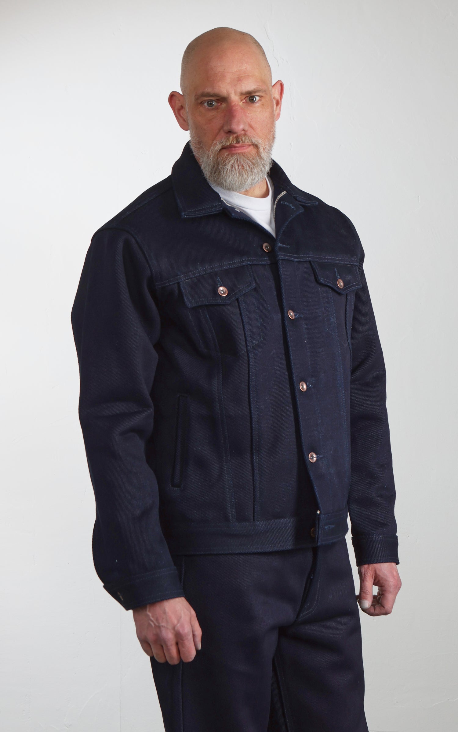 Sosobrothers Denim Jacket "TBOA" Heavyweight Selvedge Double Indigo 33oz