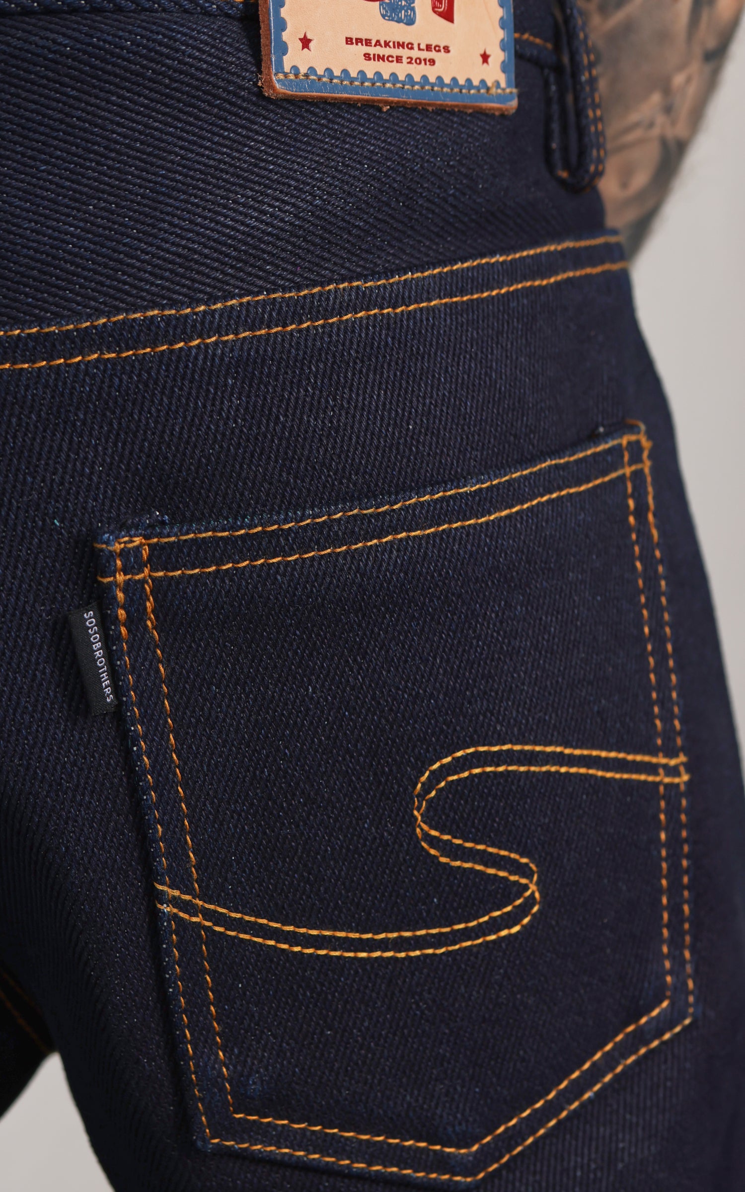 Sosobrothers Regular Jeans "TBOL" Heavyweight Selvedge Indigo 33oz