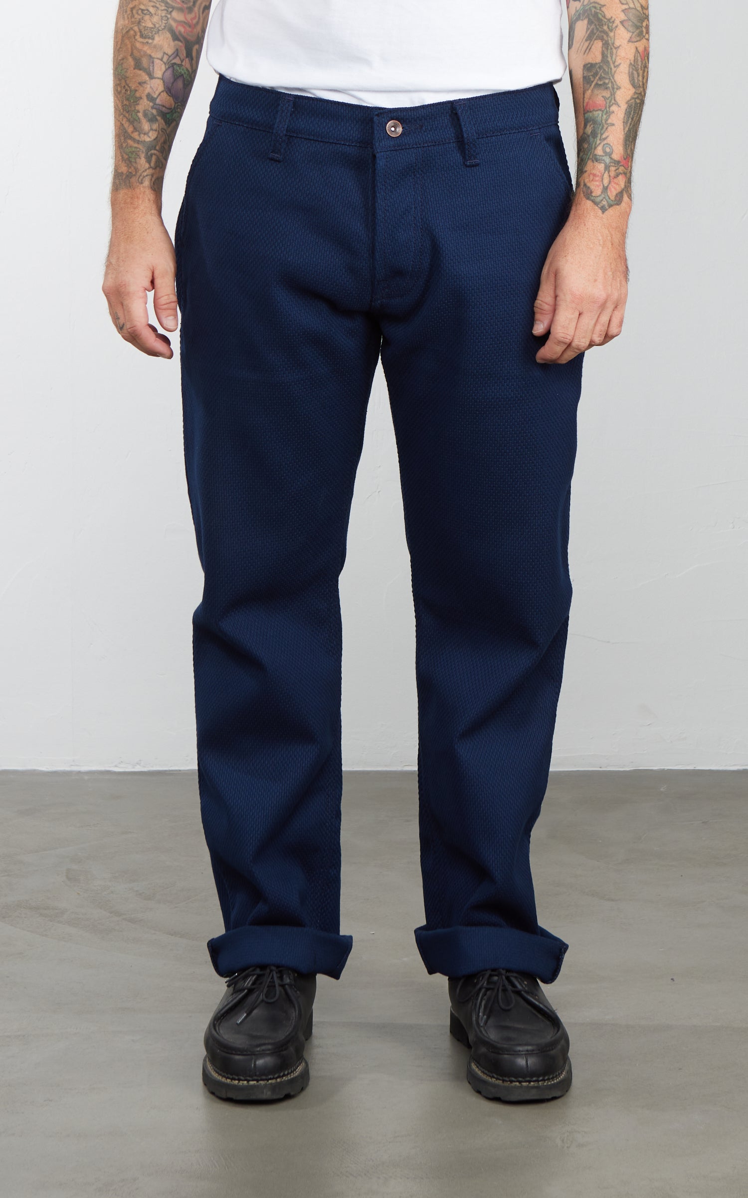 Sosobrothers Sashiko Denim Chino Indigo