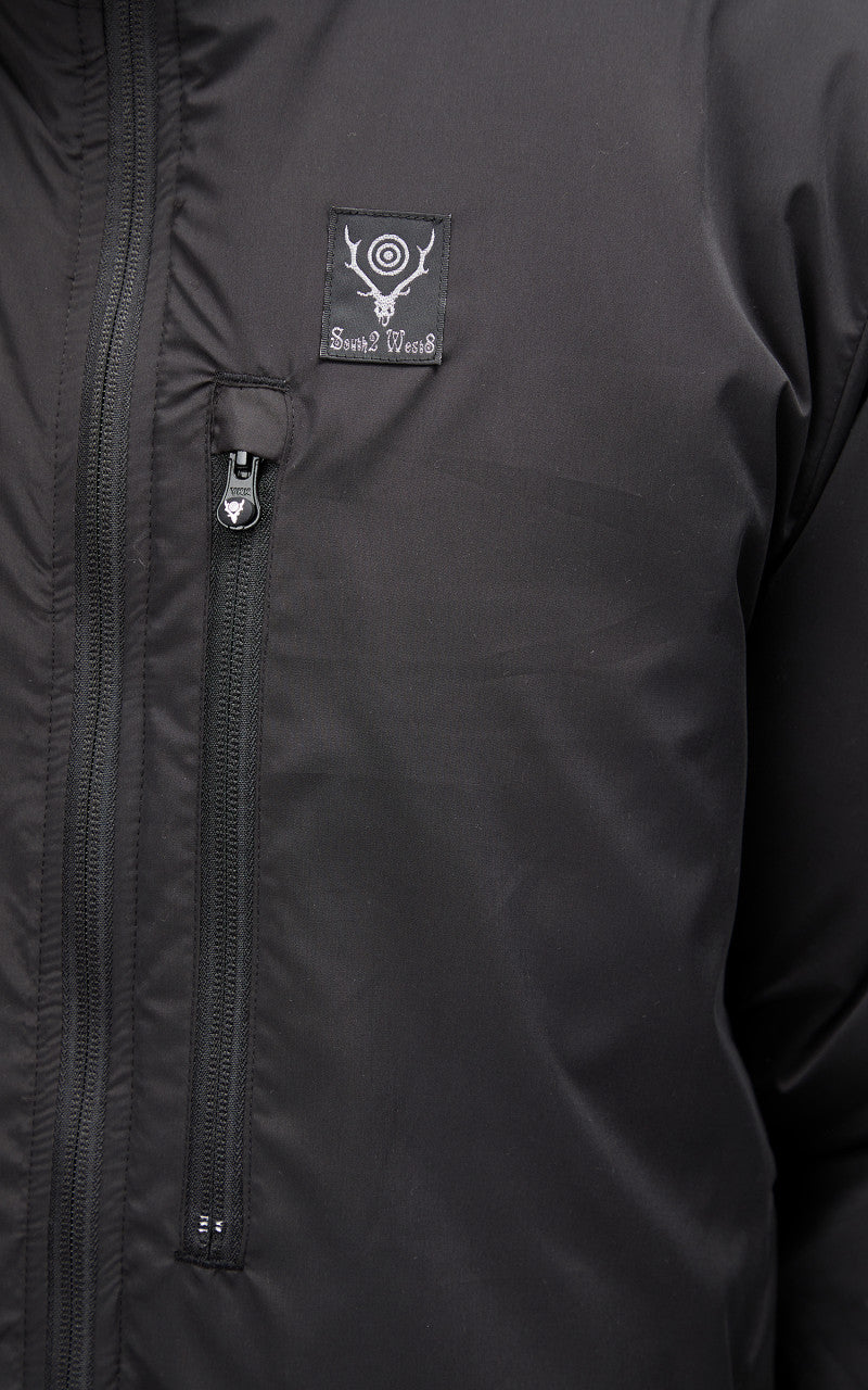 South2 West8 Insulator Jacket Poly Peach Skin B-Black