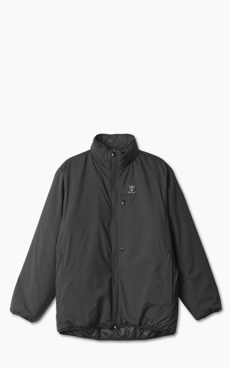 South2 West8 Insulator Jacket Poly Peach Skin B-Black