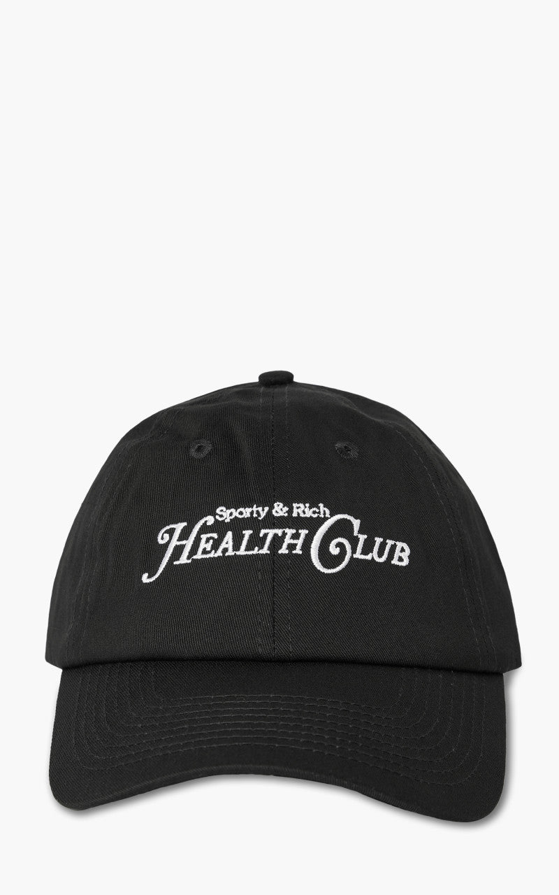 Sporty & Rich Rizzoli Hat Black