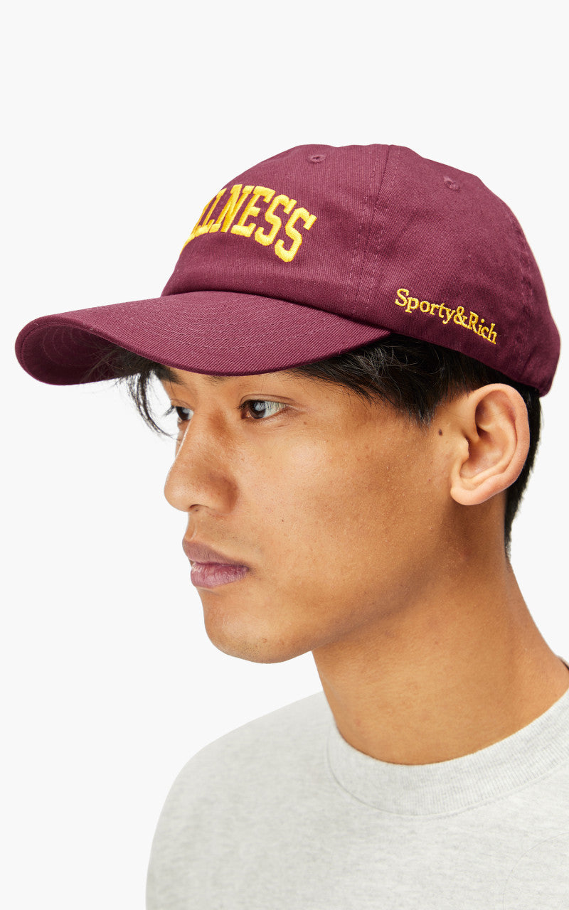 Sporty & Rich Wellness Ivy Hat Merlot