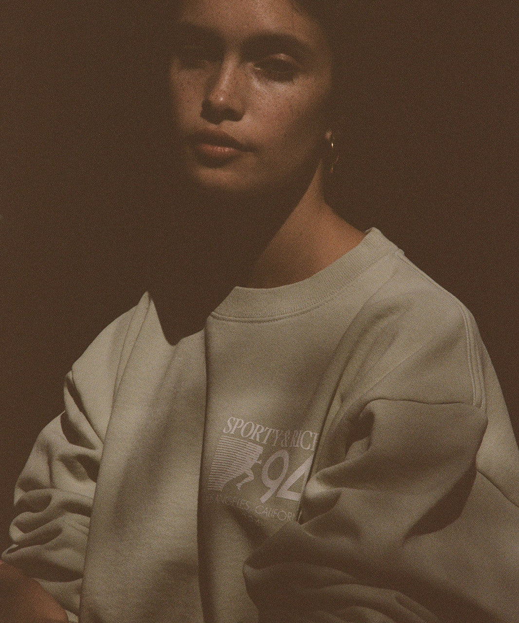 Sporty & Rich 94 California Crewneck Sage