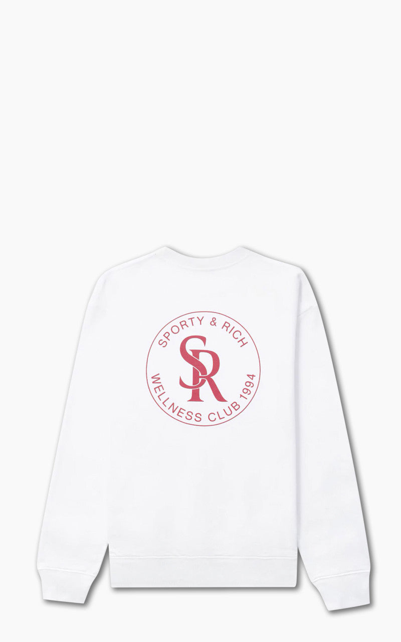 Sporty & Rich S&R Crewneck White