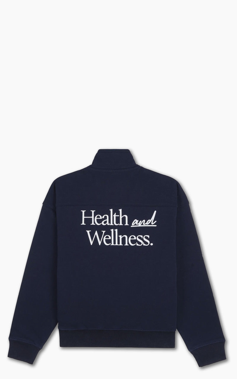Sporty & Rich New Health Quarter Zip Navy