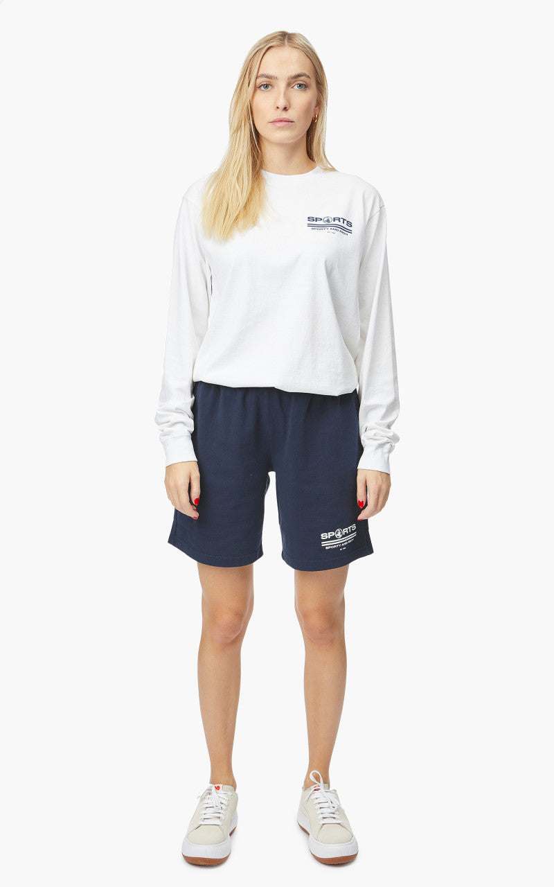 Sporty & Rich Sports Longsleeve White