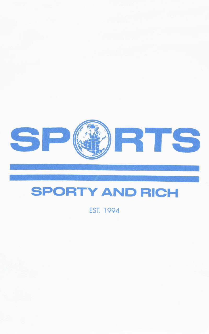 Sporty & Rich Sports T-Shirt White