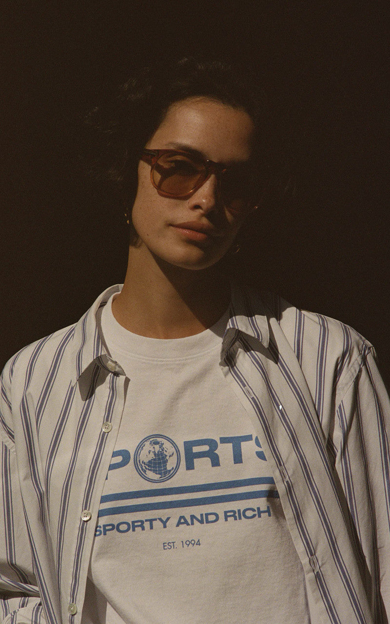 Sporty & Rich Sports T-Shirt White