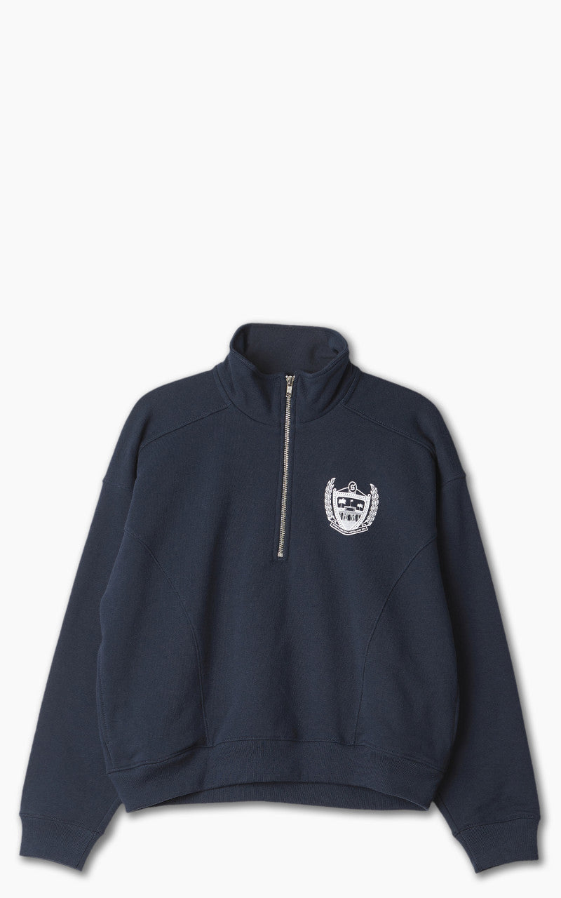 Sporty & Rich Beverly Hills Quarter Zip Navy