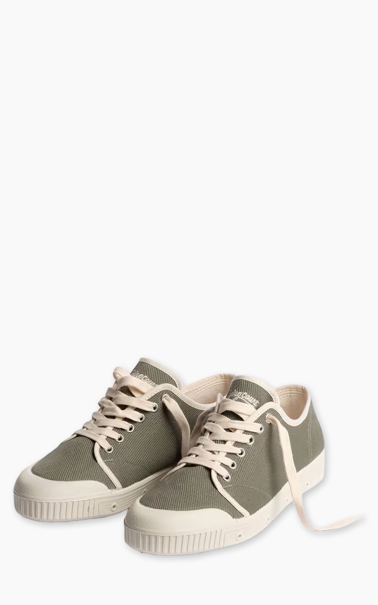 Spring Court G2 Heavy Twill Green/Off White