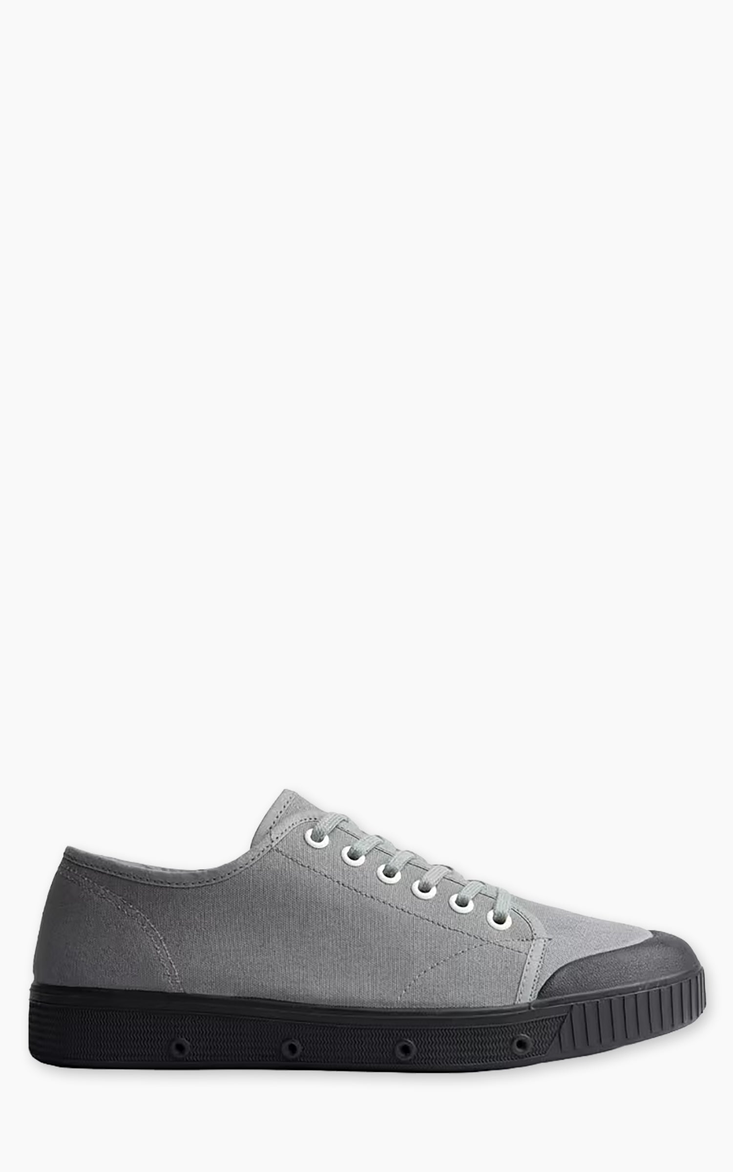 Spring Court G2 Mixed Canvas Sneaker Black Sole Bluestone